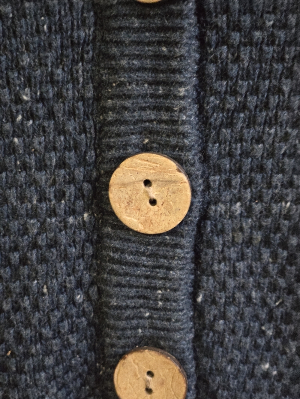 Free People Hailee Midi Sweater Dress  Navy Heather S FP Beach - Picture 6 of 10